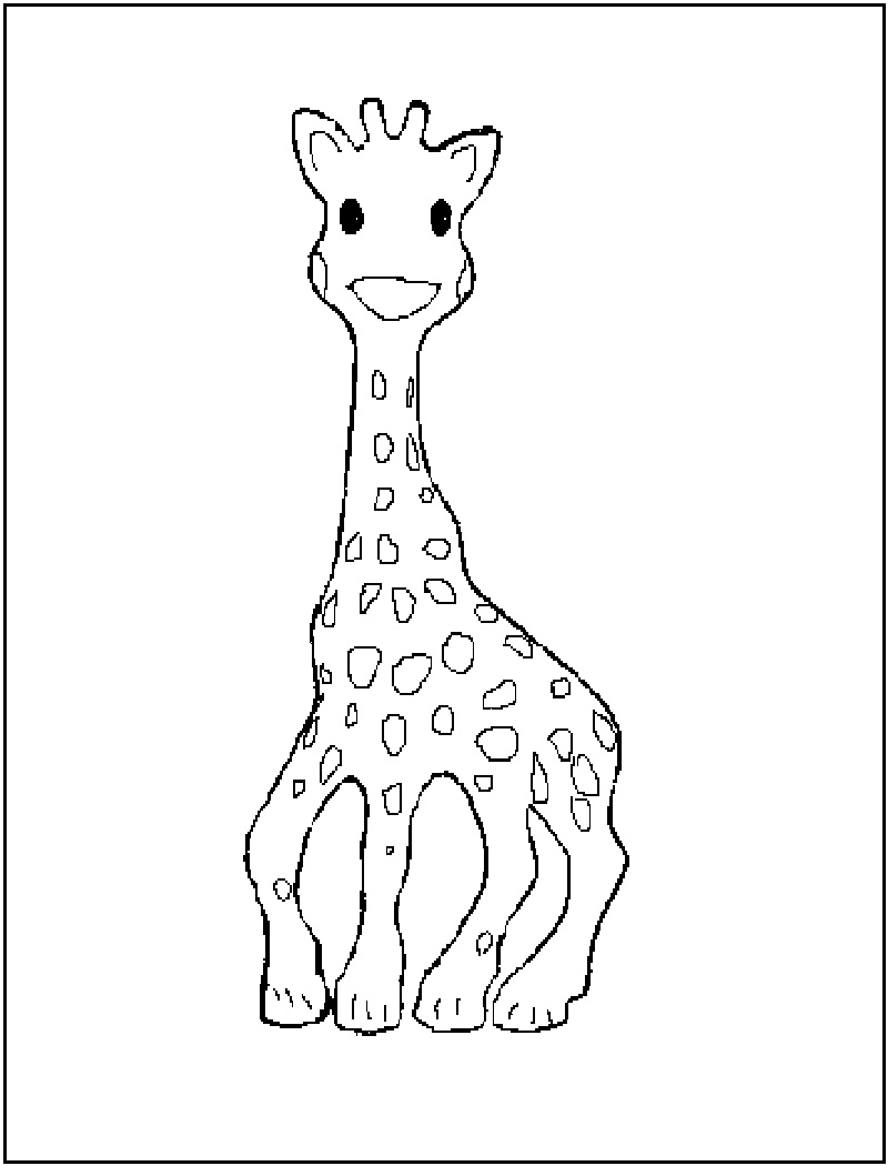 35 Tall Giraffe Coloring Pages Printable 15