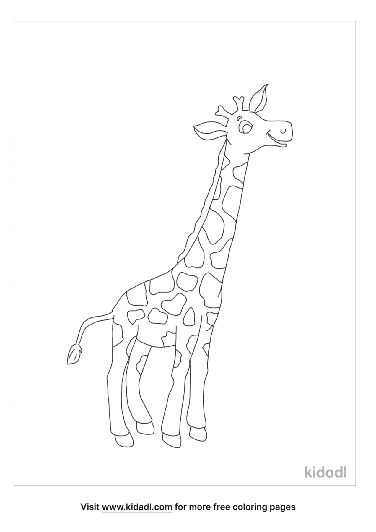 35 Tall Giraffe Coloring Pages Printable 17