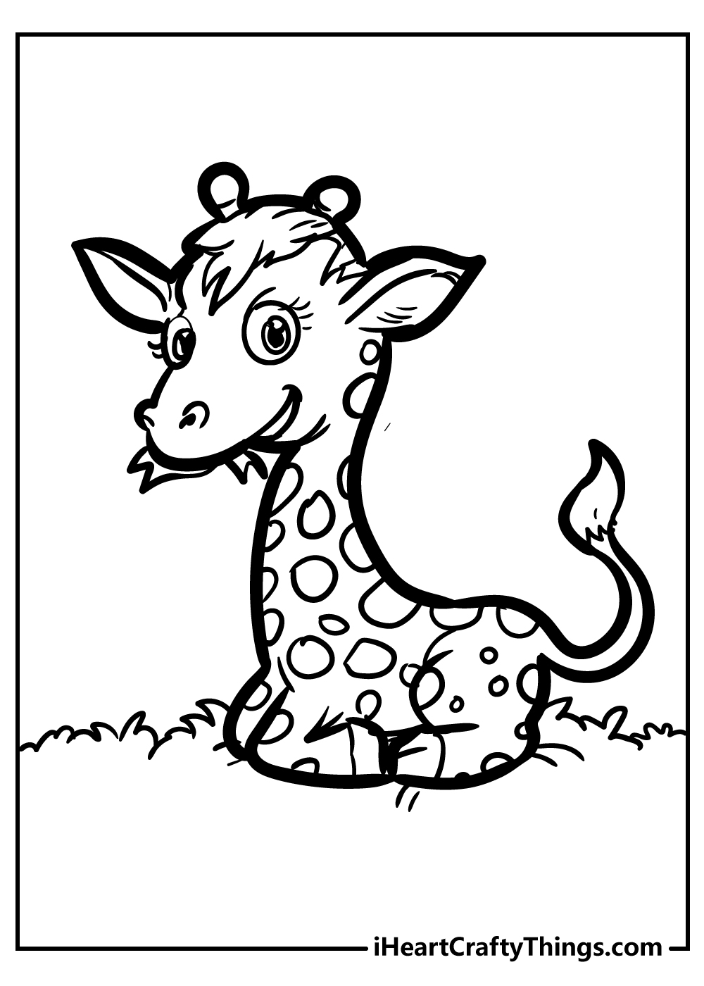 35 Tall Giraffe Coloring Pages Printable 20