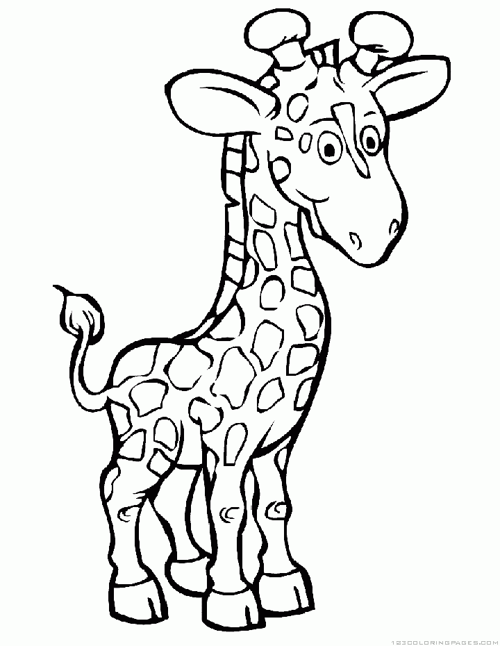 35 Tall Giraffe Coloring Pages Printable 21