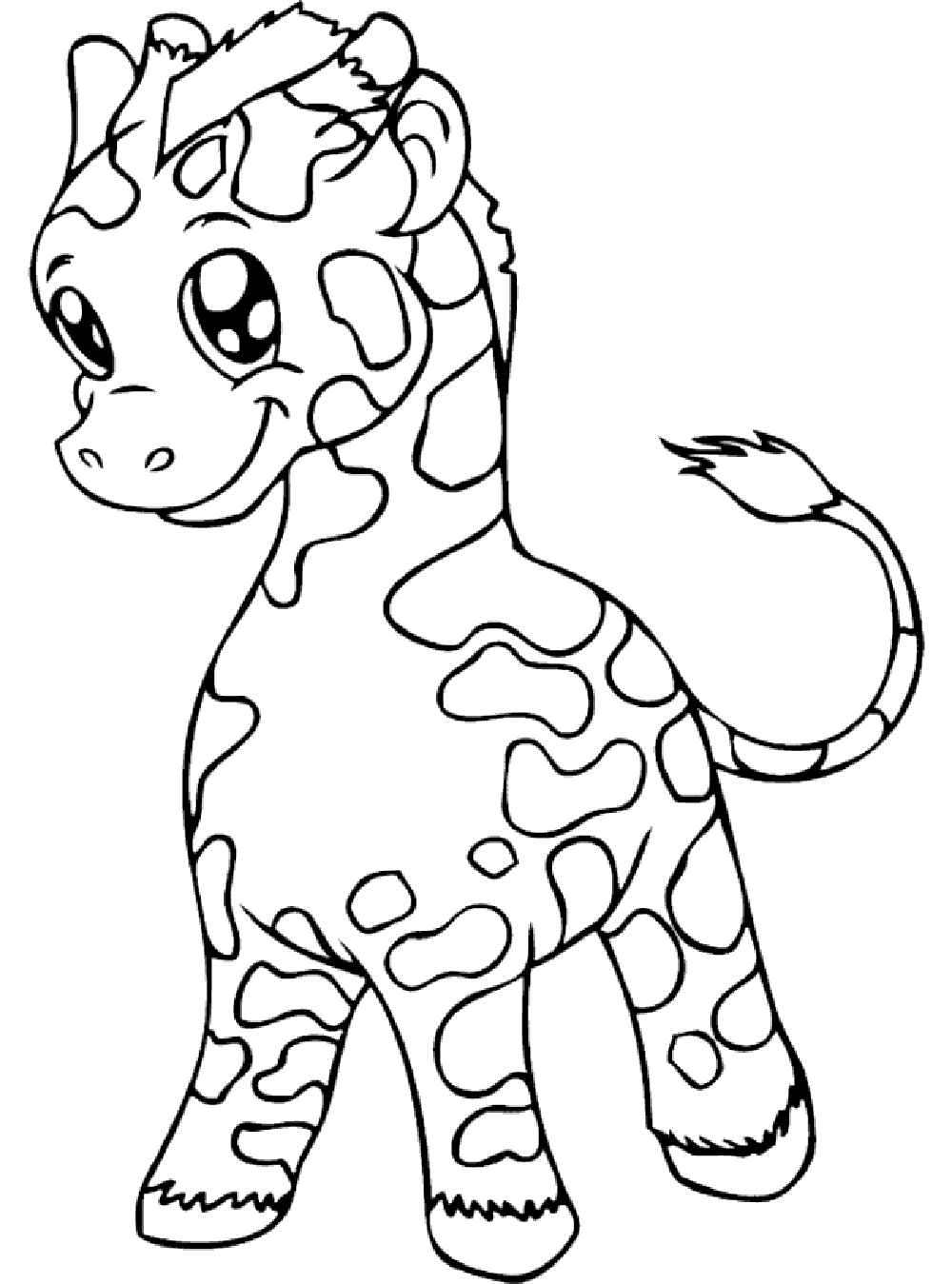 35 Tall Giraffe Coloring Pages Printable 22