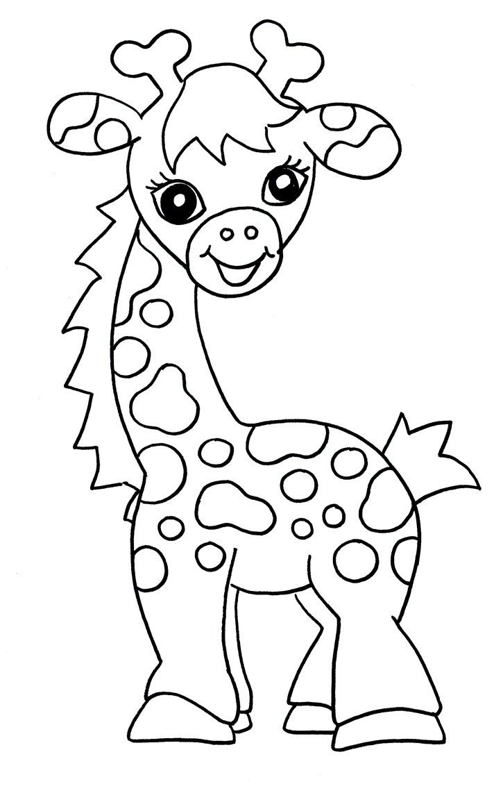 35 Tall Giraffe Coloring Pages Printable 32