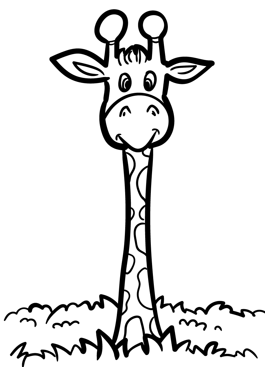 35 Tall Giraffe Coloring Pages Printable 34