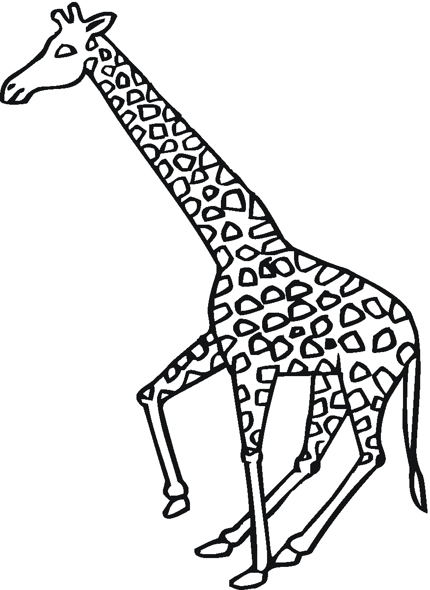 35 Tall Giraffe Coloring Pages Printable 7