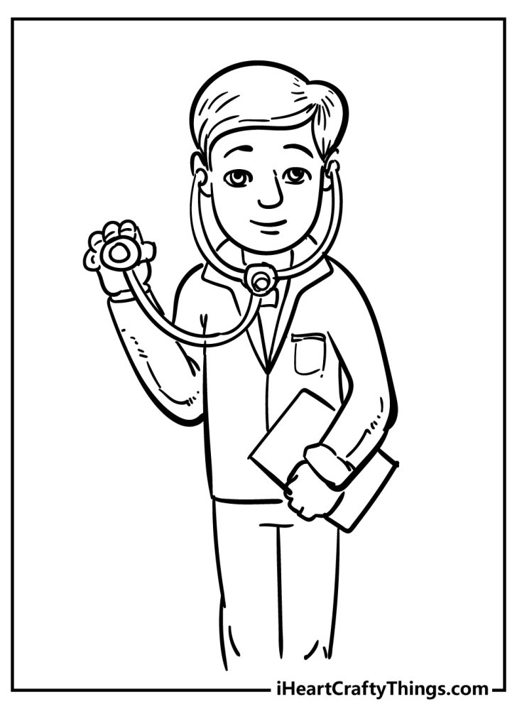 36 Heroic Doctor Coloring Pages Printable 3