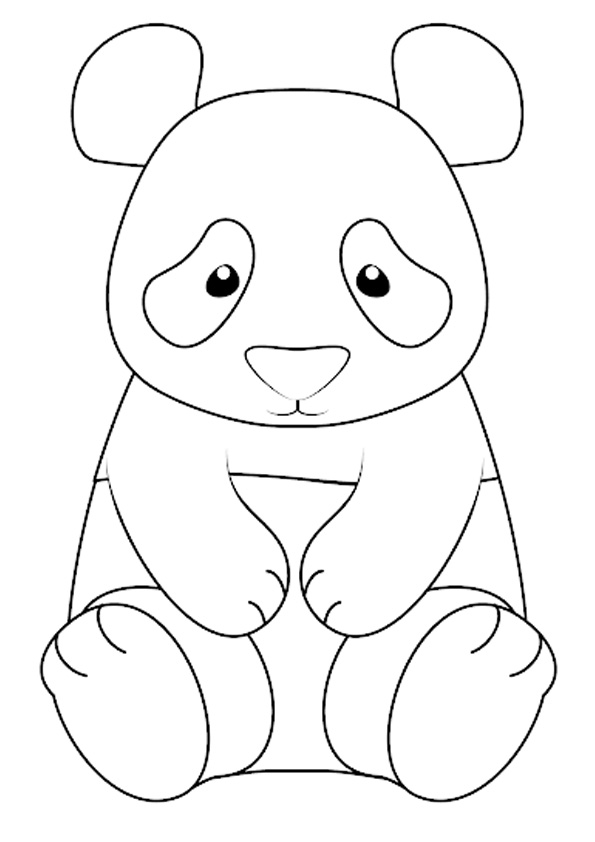 39 Cuddly Panda Coloring Pages Printable 24