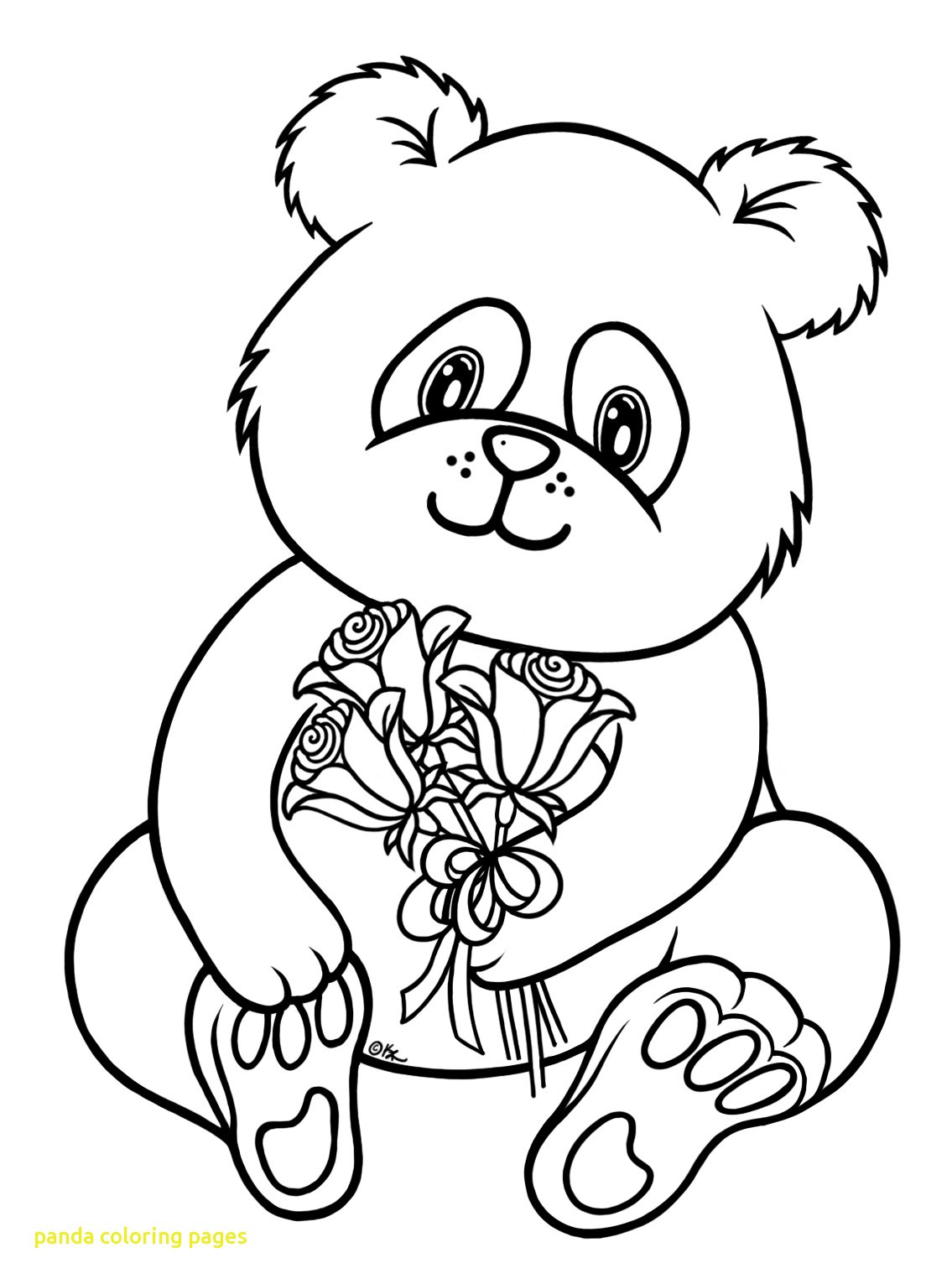 39 Cuddly Panda Coloring Pages Printable 29