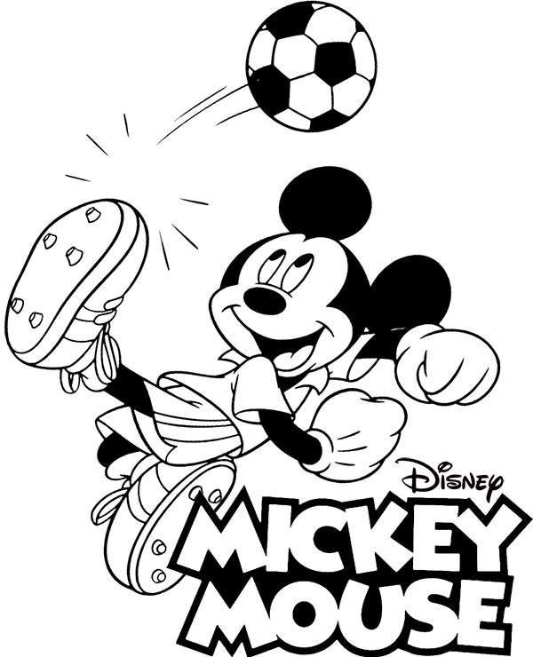 76 Free Mickey Mouse Coloring Pages for Kids Printable 11