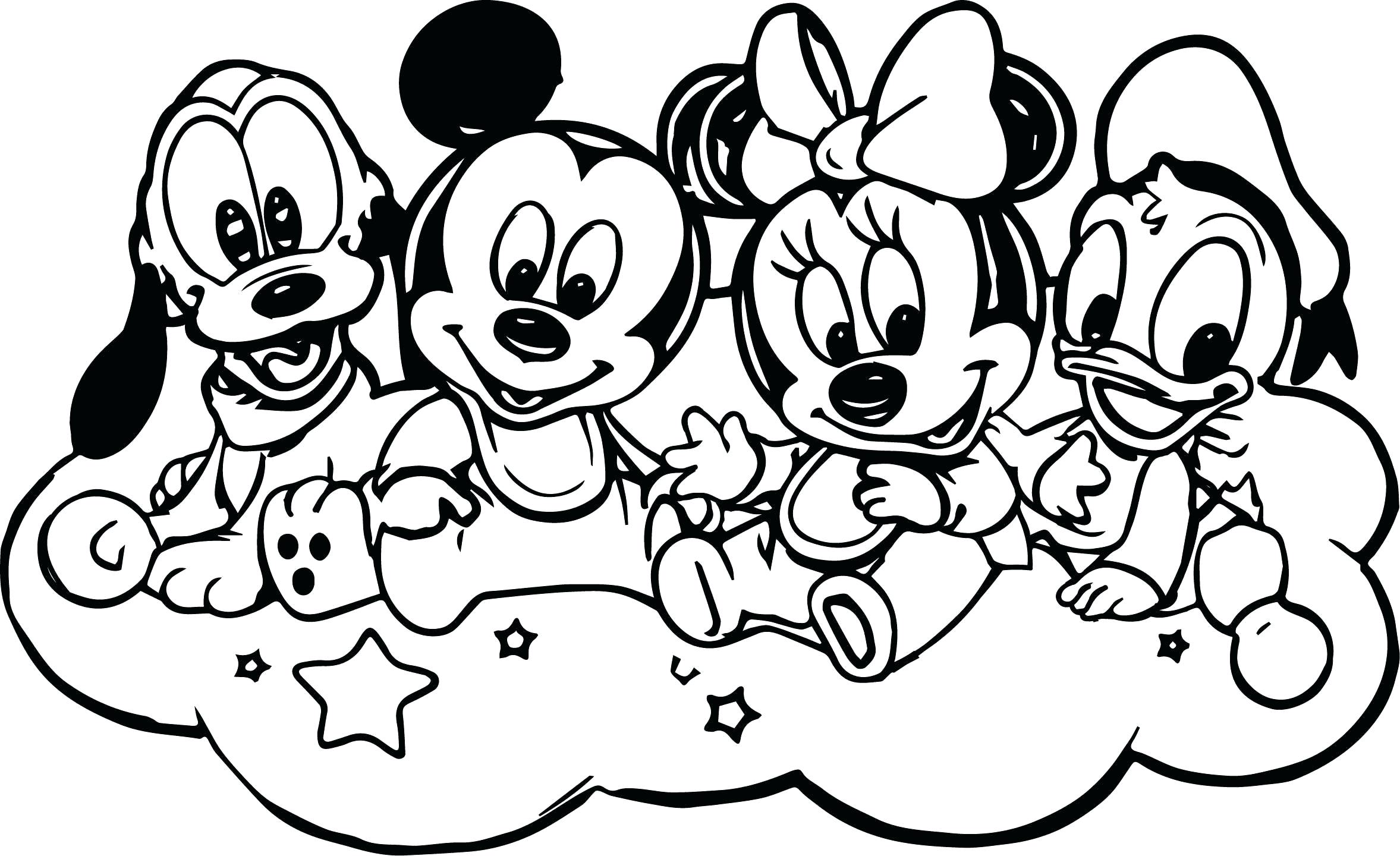 76 Free Mickey Mouse Coloring Pages for Kids Printable 15