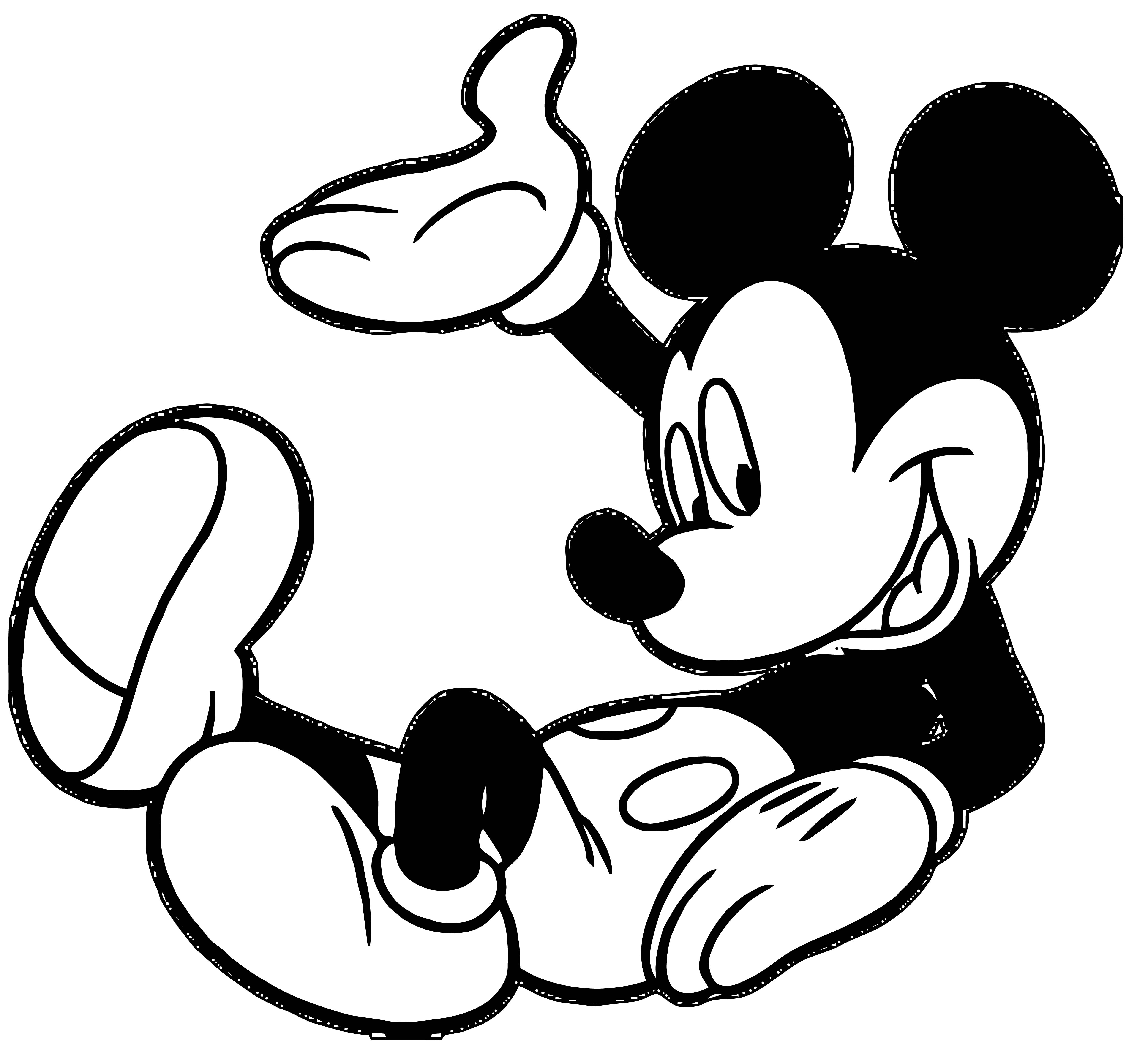 76 Free Mickey Mouse Coloring Pages for Kids Printable 3