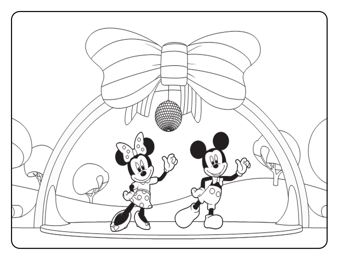 76 Free Mickey Mouse Coloring Pages for Kids Printable 38