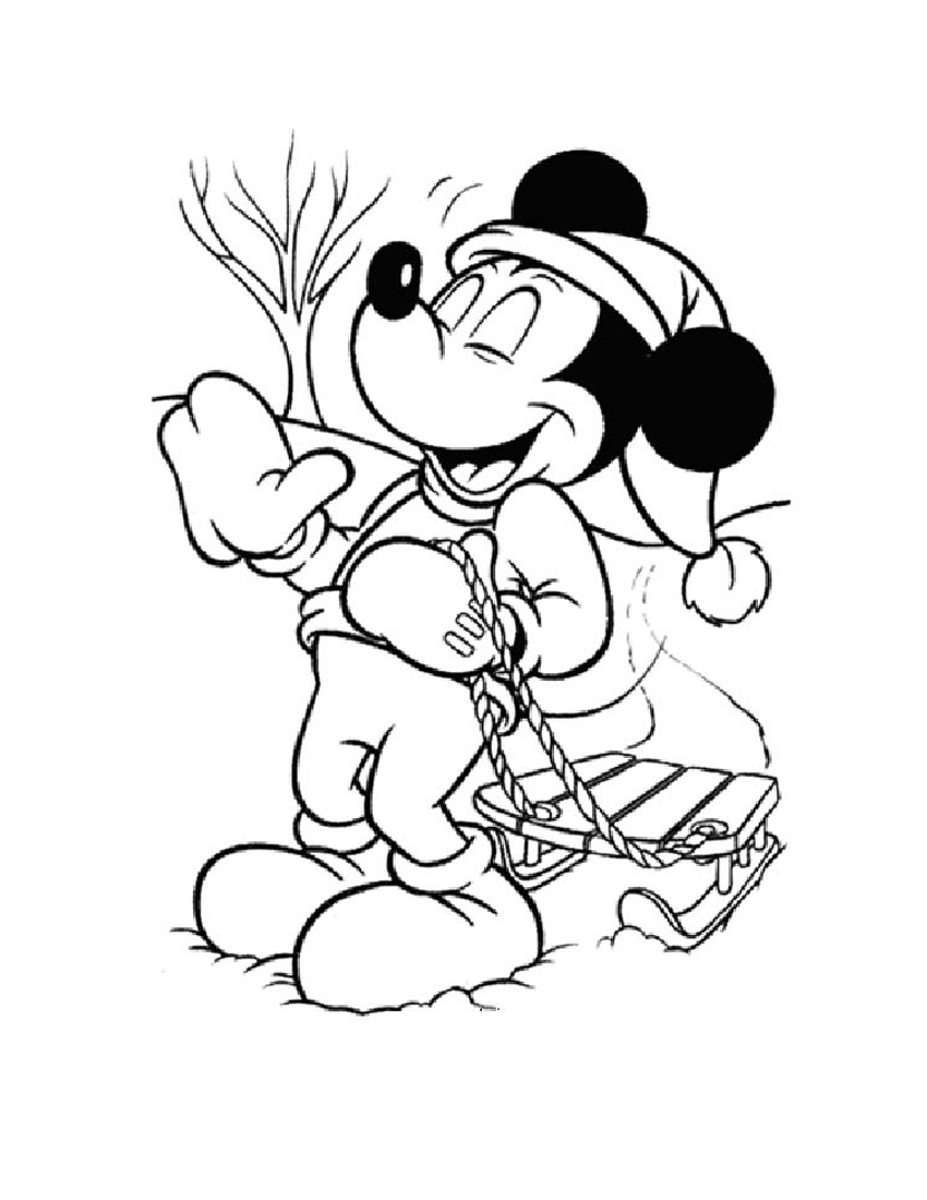 76 Free Mickey Mouse Coloring Pages for Kids Printable 5