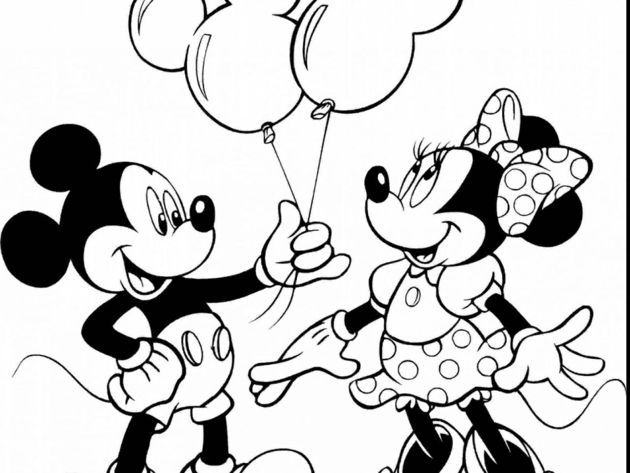 76 Free Mickey Mouse Coloring Pages for Kids Printable 52