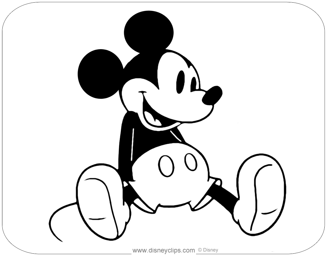 76 Free Mickey Mouse Coloring Pages for Kids Printable 57