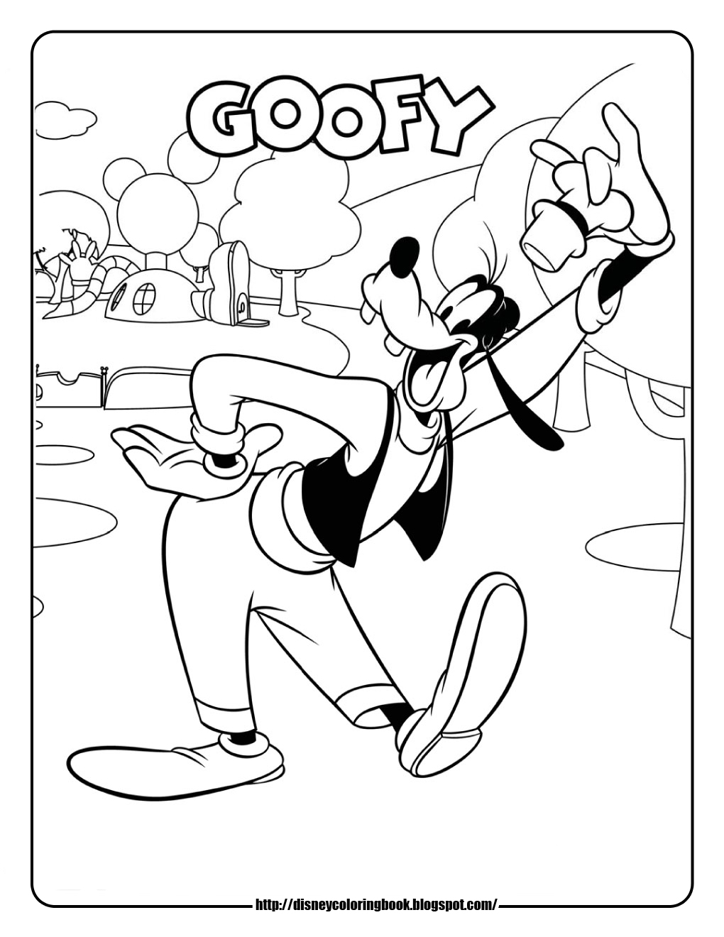 76 Free Mickey Mouse Coloring Pages for Kids Printable 6