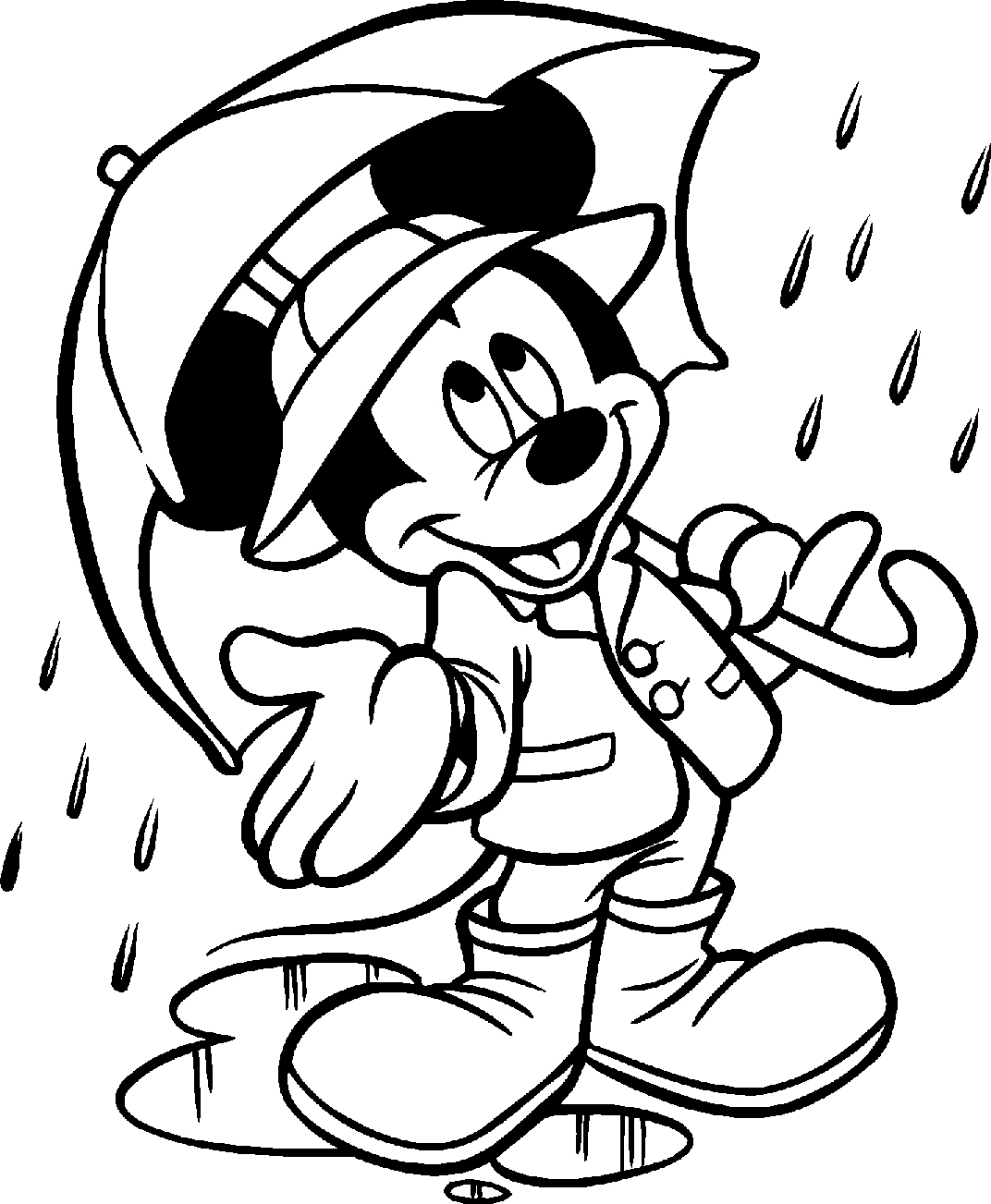 76 Free Mickey Mouse Coloring Pages for Kids Printable 61