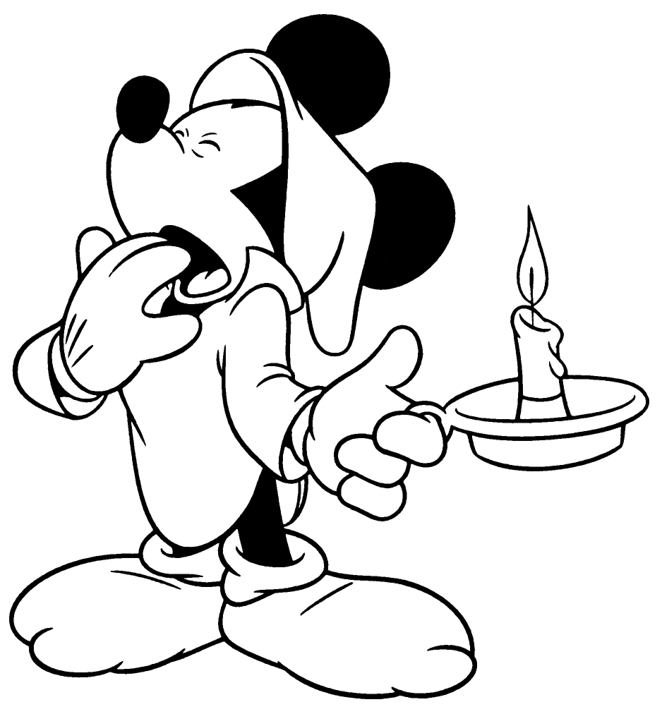 76 Free Mickey Mouse Coloring Pages for Kids Printable 73