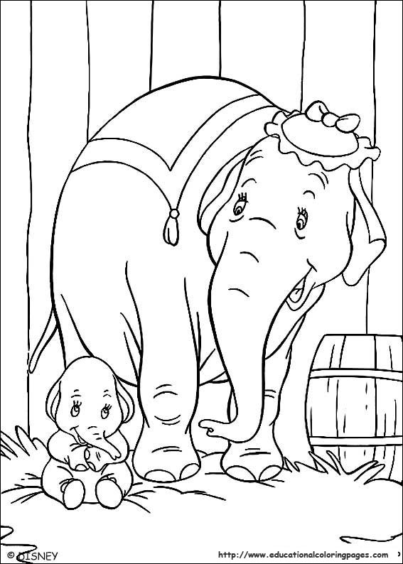 80 Classic Dumbo Coloring Pages Printable 14