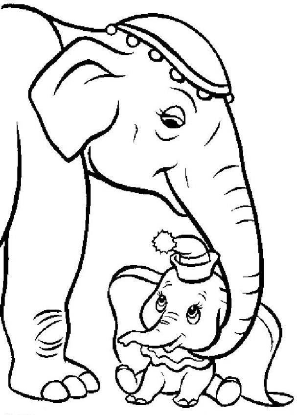 80 Classic Dumbo Coloring Pages Printable 16