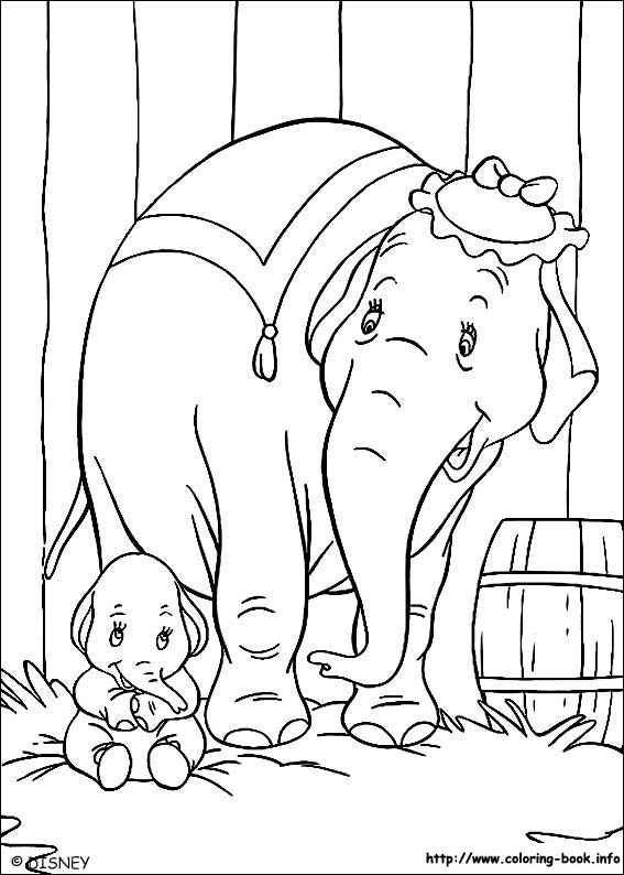 80 Classic Dumbo Coloring Pages Printable 17