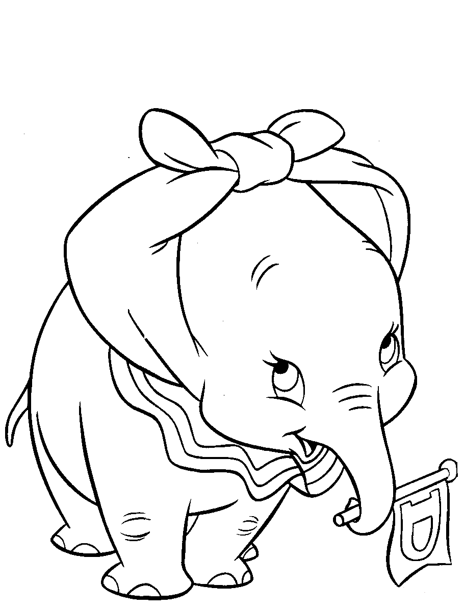 80 Classic Dumbo Coloring Pages Printable 19