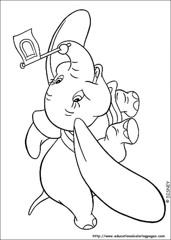 80 Classic Dumbo Coloring Pages Printable 22