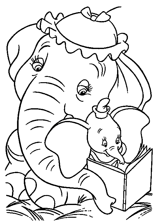 80 Classic Dumbo Coloring Pages Printable 23