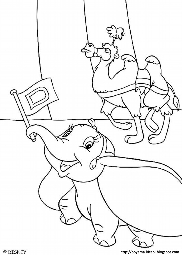 80 Classic Dumbo Coloring Pages Printable 25