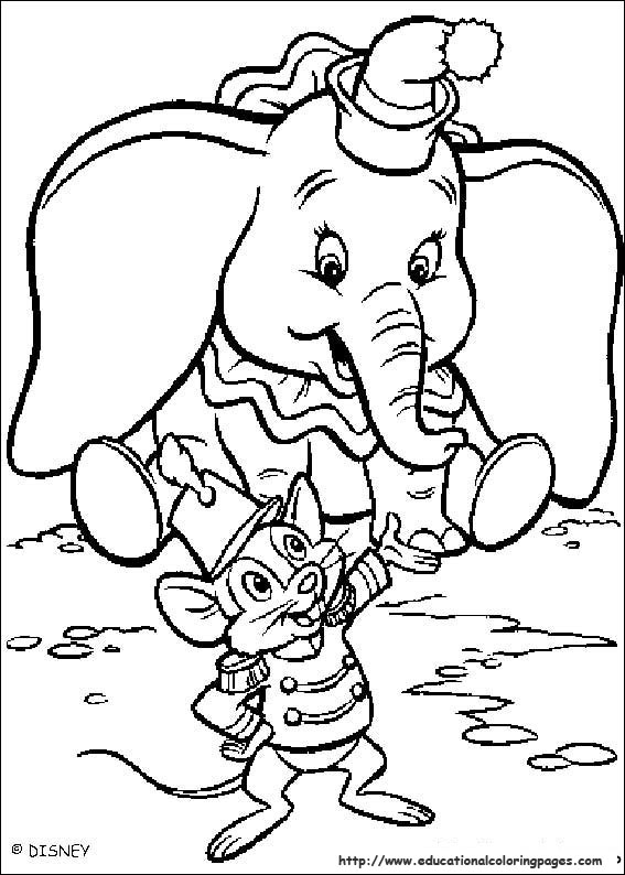 80 Classic Dumbo Coloring Pages Printable 34