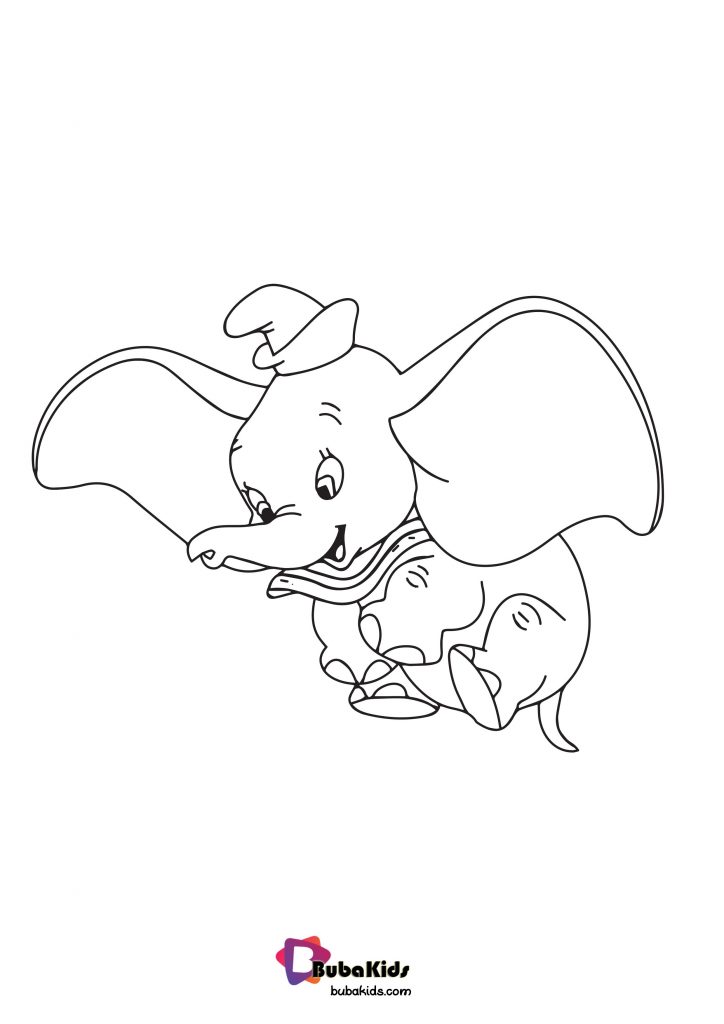 80 Classic Dumbo Coloring Pages Printable 35