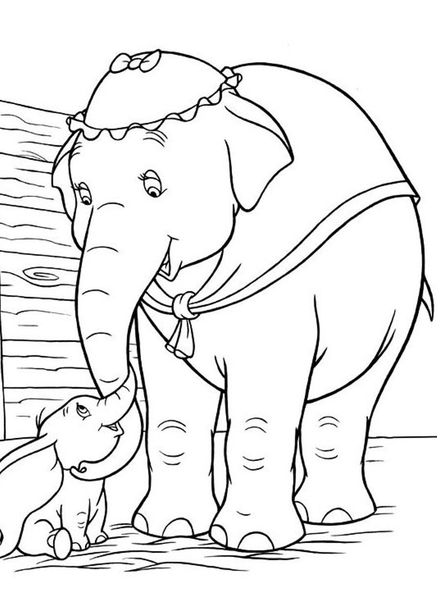 80 Classic Dumbo Coloring Pages Printable 38