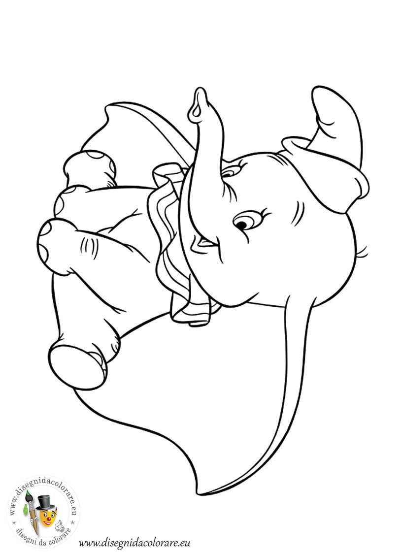 80 Classic Dumbo Coloring Pages Printable 47