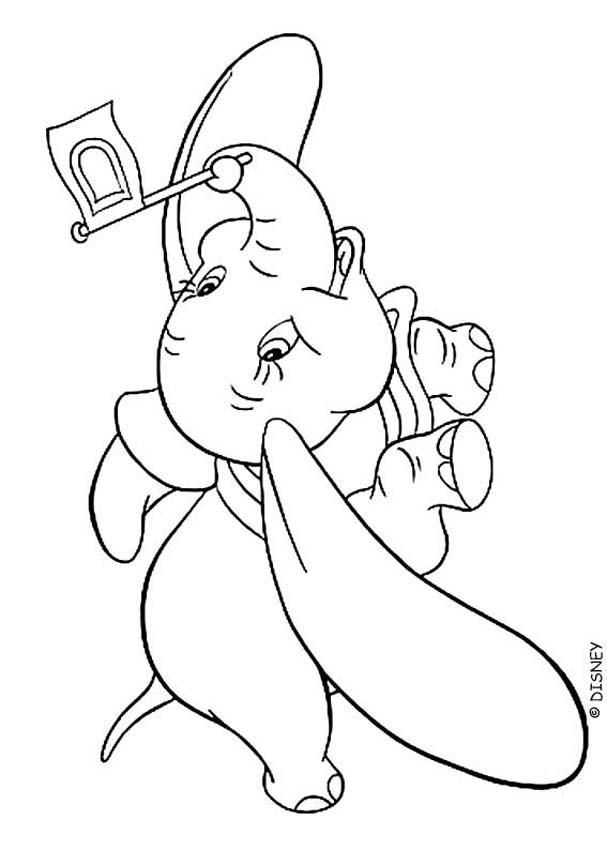 80 Classic Dumbo Coloring Pages Printable 55