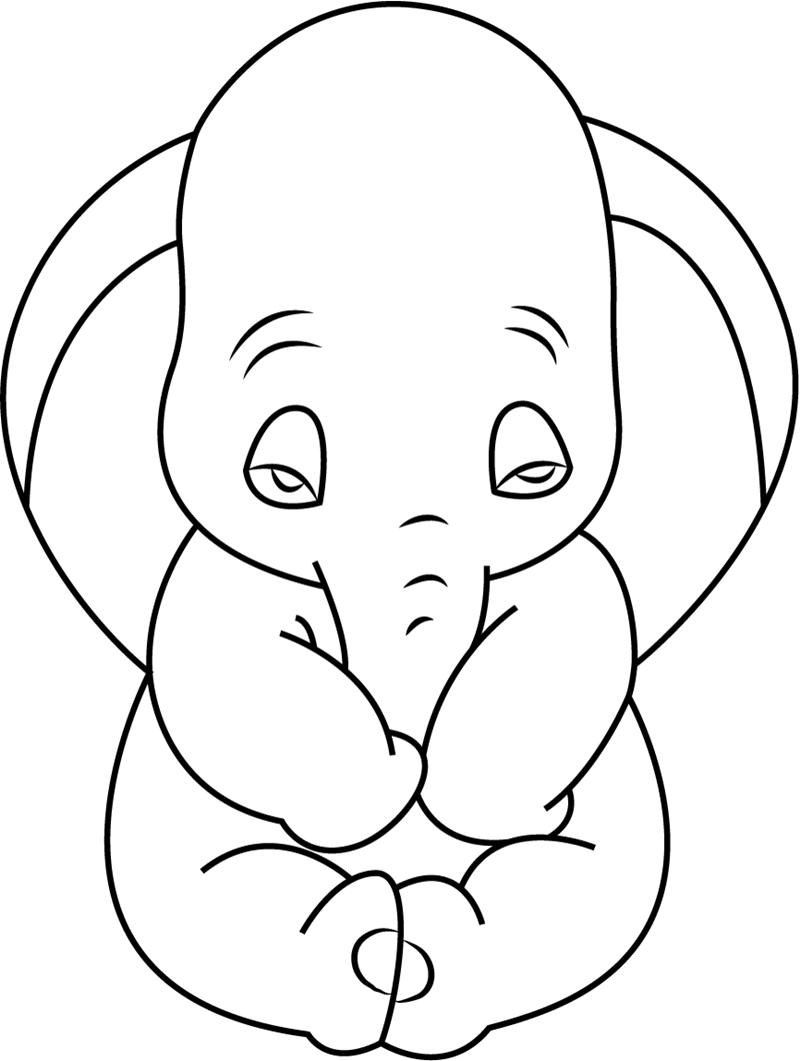 80 Classic Dumbo Coloring Pages Printable 58