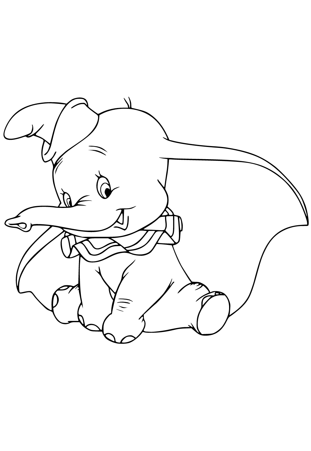 80 Classic Dumbo Coloring Pages Printable 63