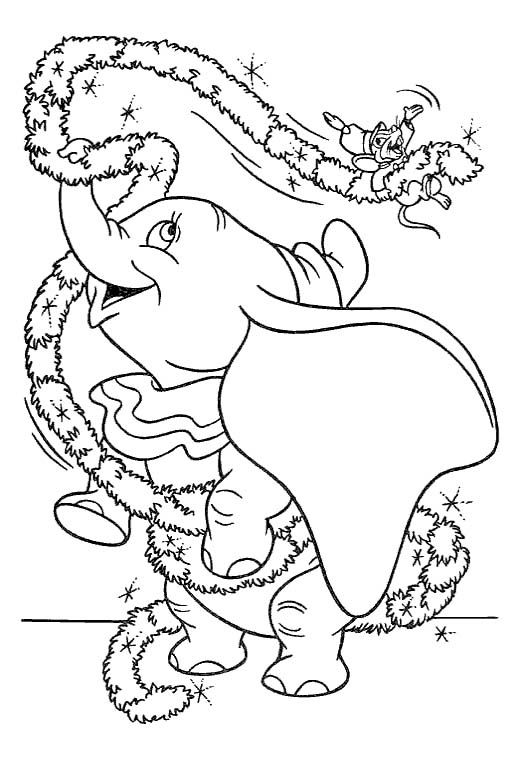 80 Classic Dumbo Coloring Pages Printable 73