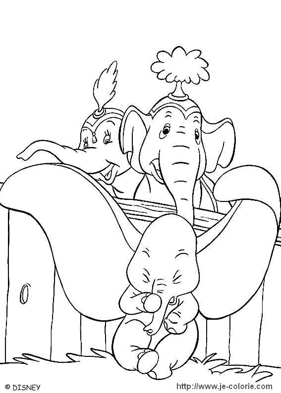 80 Classic Dumbo Coloring Pages Printable 75