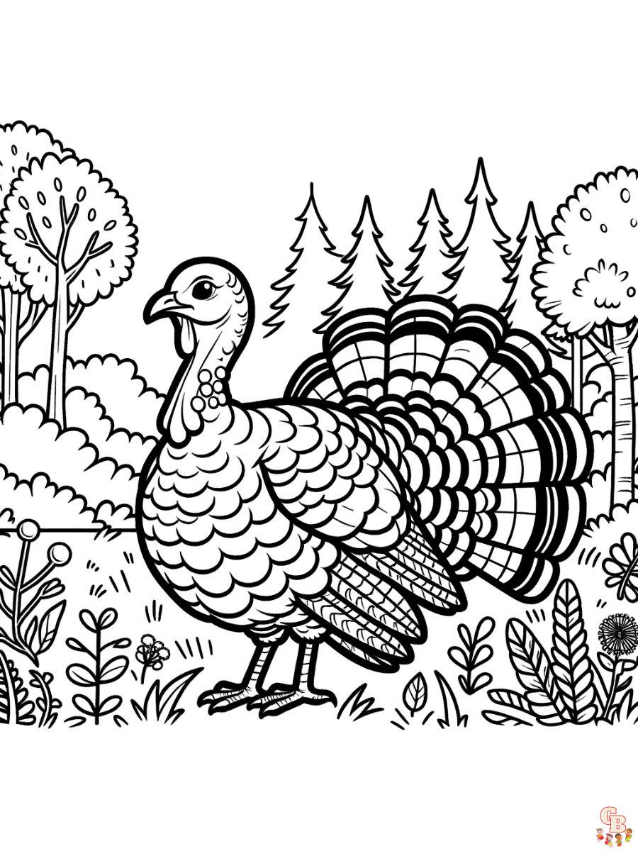 82 Turkey Country Coloring Pages Printable 72