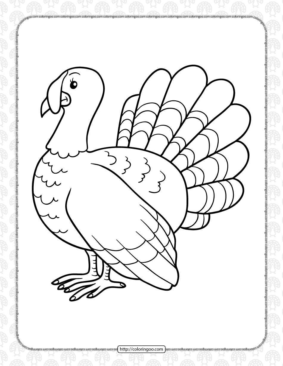 82 Turkey Country Coloring Pages Printable 81