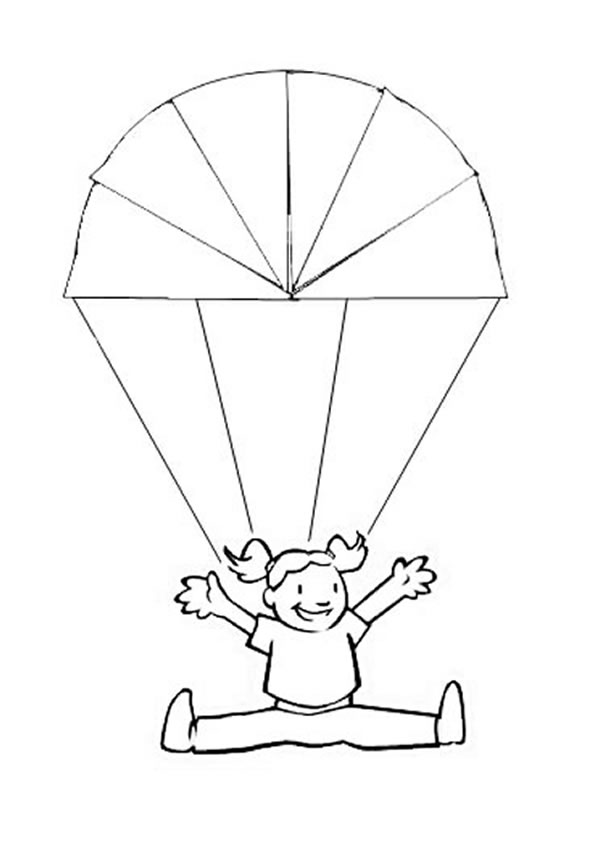 83 Skydiving Coloring Pages Printable 44