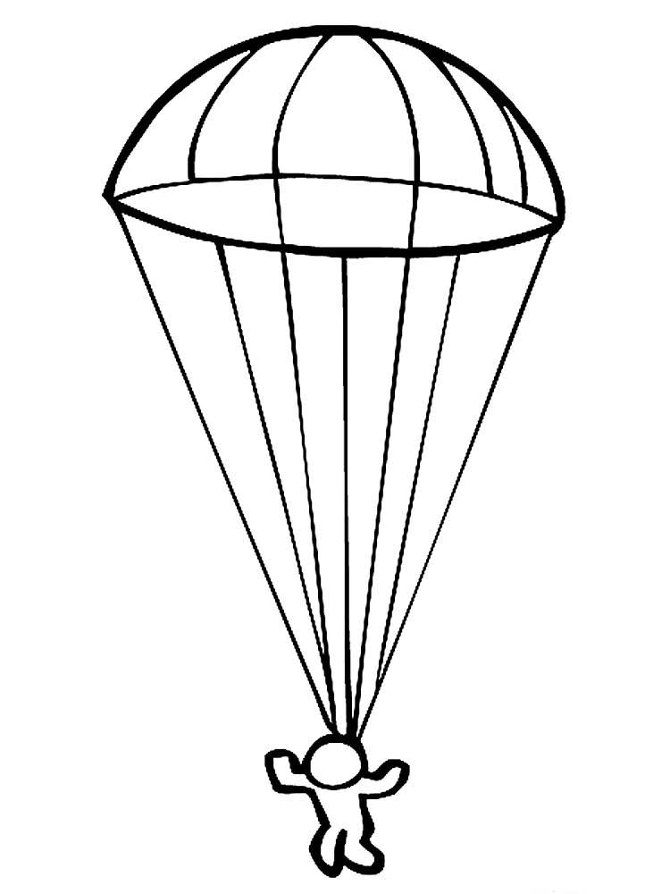 83 Skydiving Coloring Pages Printable 49