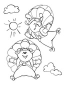 83 Skydiving Coloring Pages Printable 54