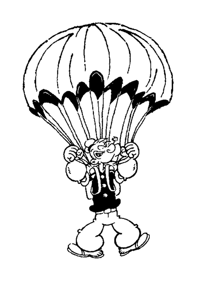 83 Skydiving Coloring Pages Printable 61