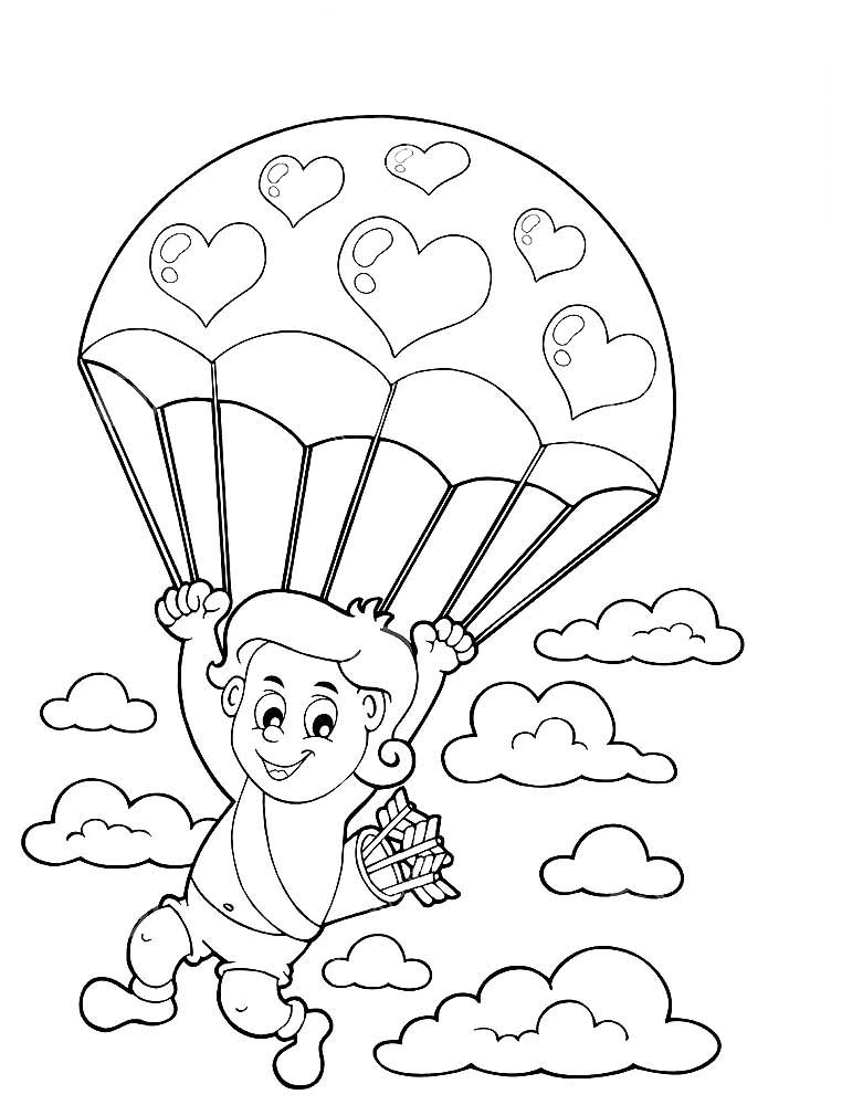 83 Skydiving Coloring Pages Printable 72