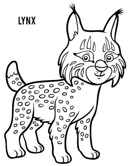 84 Bobcat Coloring Pages Printable 10