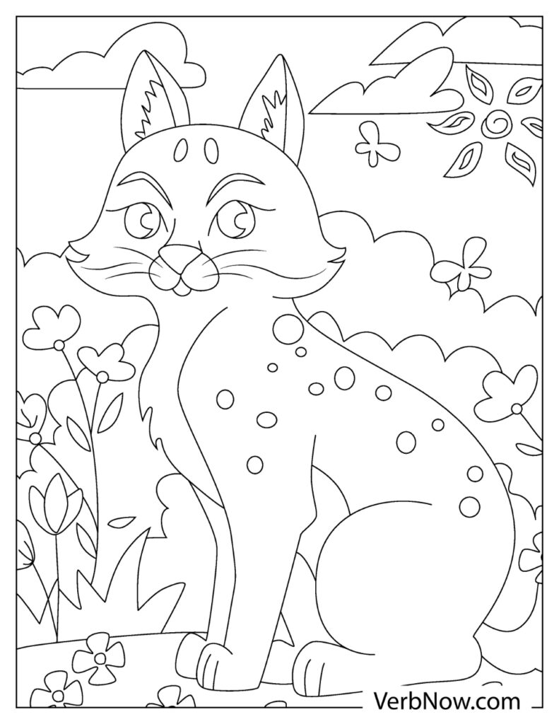 84 Bobcat Coloring Pages Printable 40