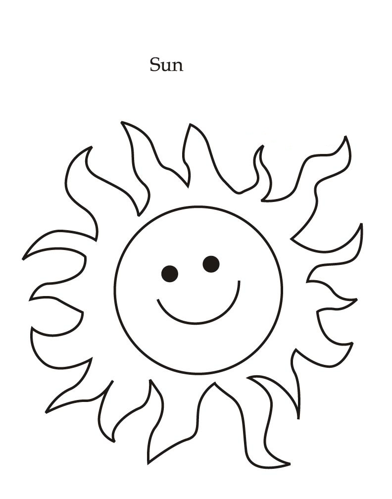 87 Sun Coloring Pages for Kids Printable 21