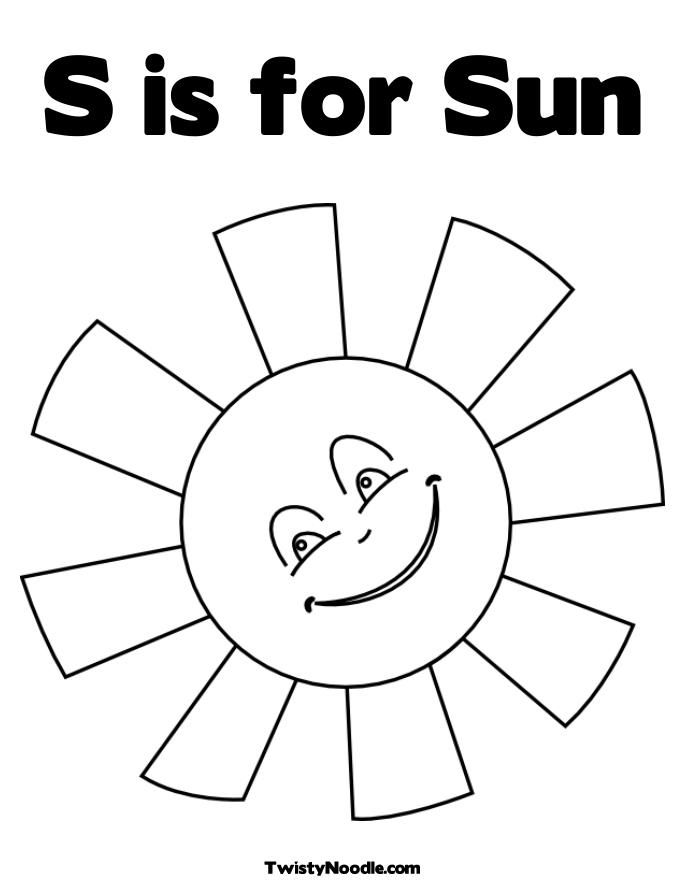 87 Sun Coloring Pages for Kids Printable 41