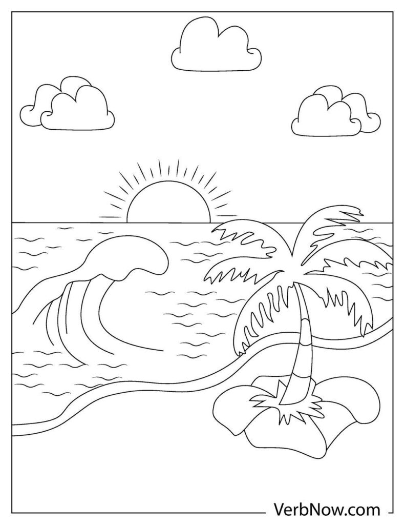 87 Sun Coloring Pages for Kids Printable 44