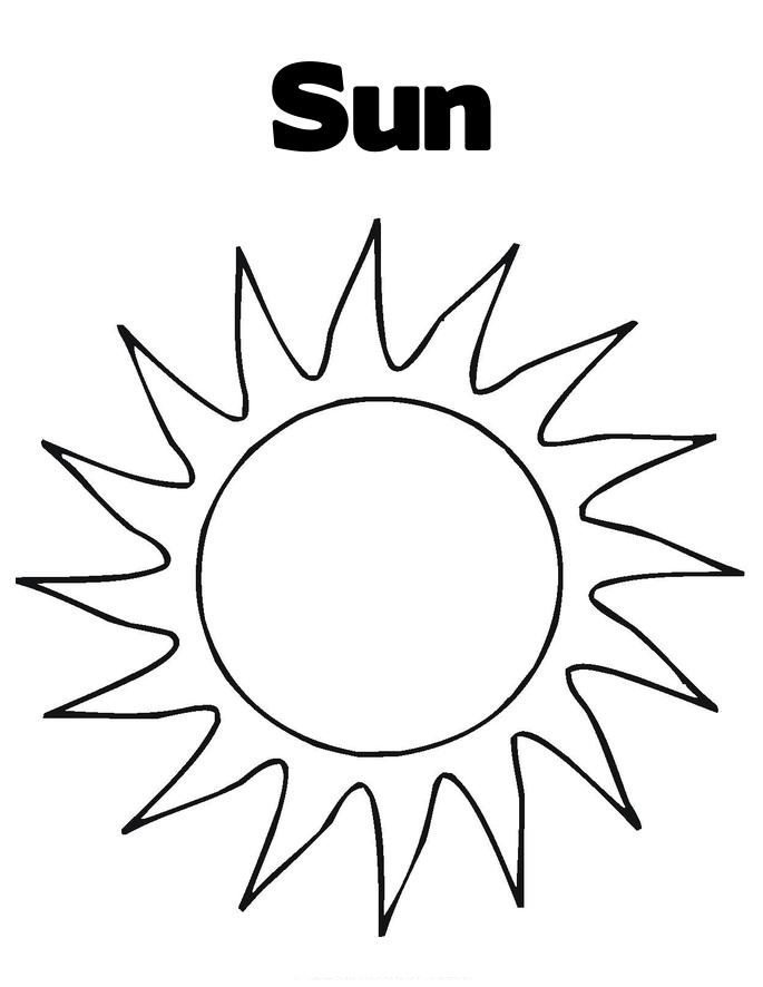 87 Sun Coloring Pages for Kids Printable 46